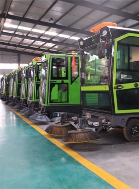 室扫地机驶17644小型驾扫扫地机物业公园马路清洁扫地车全自动地