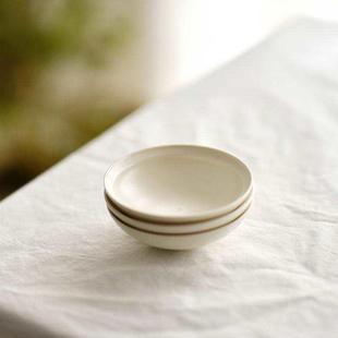 料F87M5MH8皿料味碟蘸豆 融白子瓷口系列陶餐具套调装 桃園日常