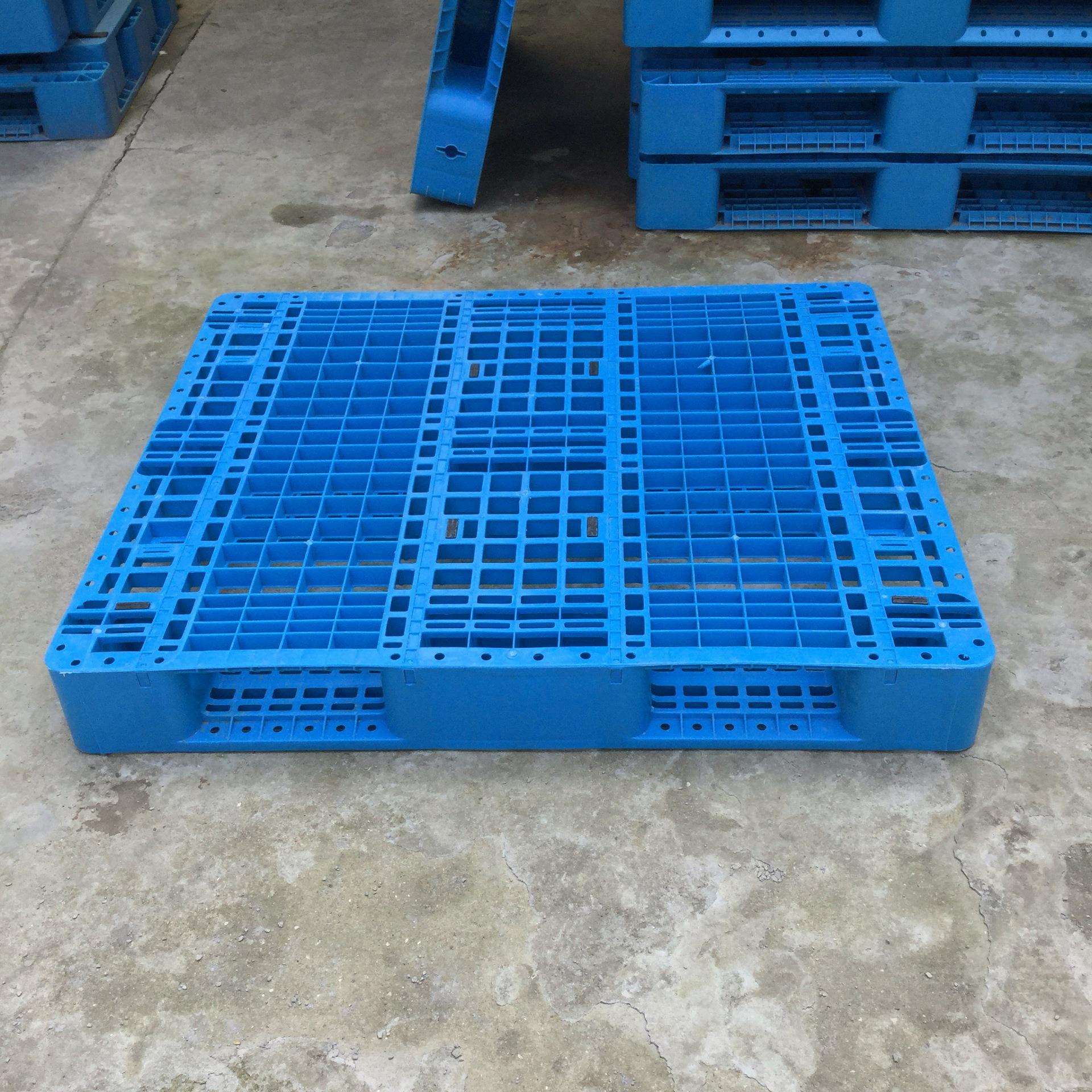 1210格车川卡字塑料托CYC盘塑胶板仓库物流托板栈板叉防潮板网防