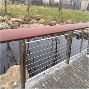 304不锈钢丝索护栏安全防护公园河道景区钢缆索厂景区防QX-127家