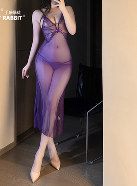 暴躁的兔子「手感暴徒」性感连体衣连体衣裙透视手感丝滑连裤袜