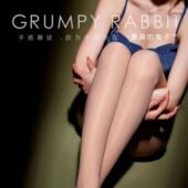 暴躁 兔子「手感暴徒」性感马油丝袜高密912针8D亮光连裤 黑丝袜