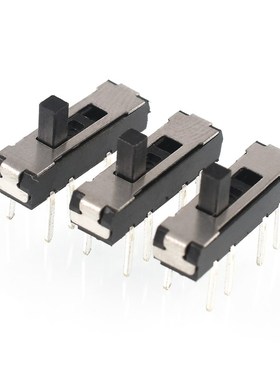 SK28 G3拨动开关3档8脚 横柄式拨动开关小型电源开关 10只