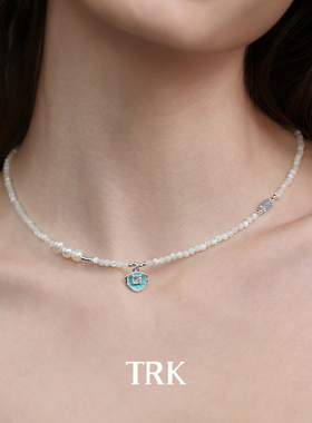 极光5A级淡水珍珠|轻奢小众项链