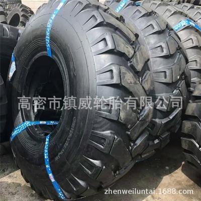 直销新款尼龙人字花纹压路机轮胎 18.00-24 平地机平整机轮胎 180