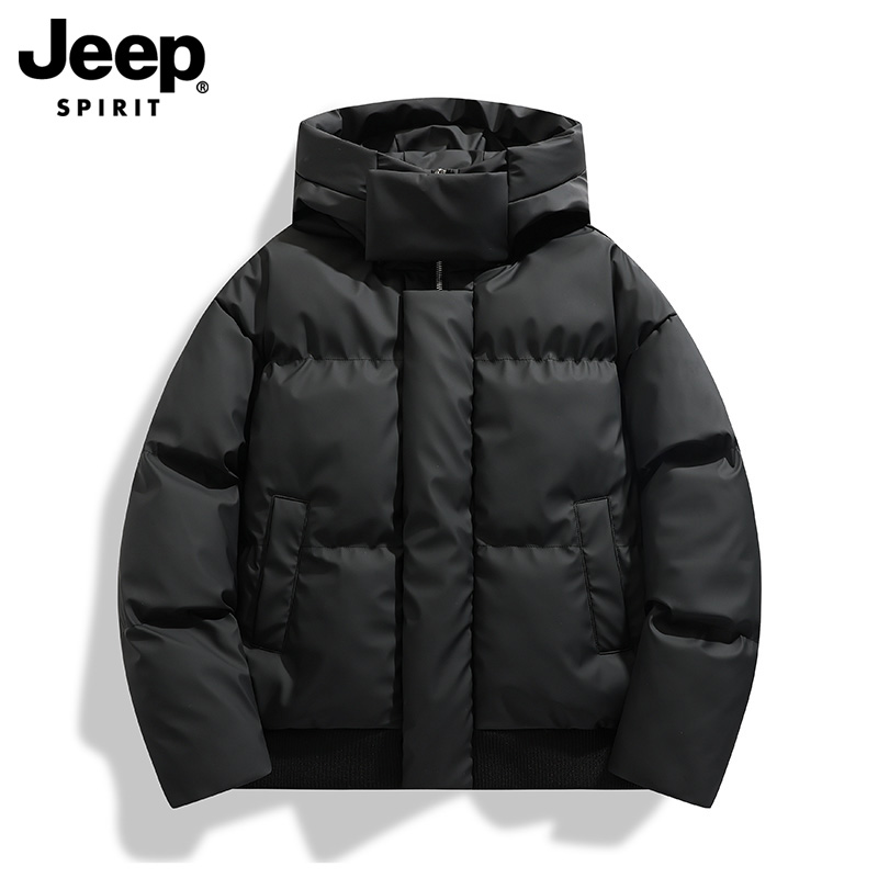 吉普高端男士棉服2025秋冬季新款