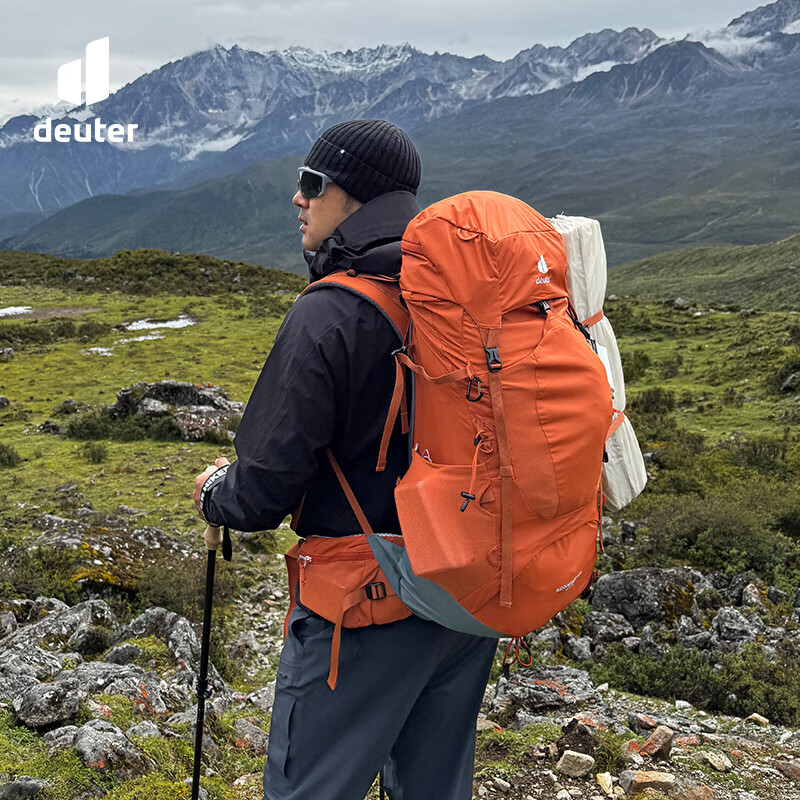 多特deuter男蓝精灵重装登山包