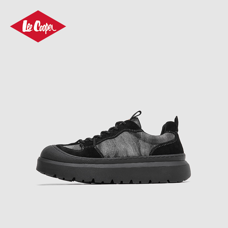 Lee Cooper休闲鞋男2025秋冬新款厚底增高潮鞋运动鞋防