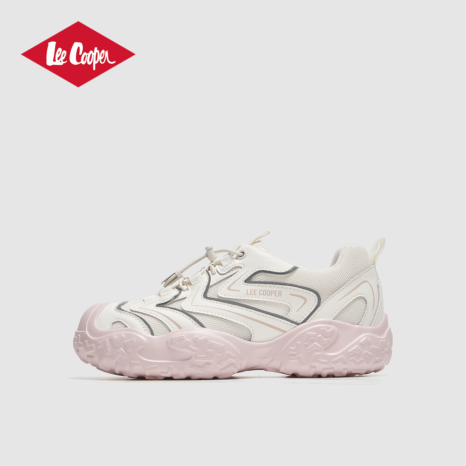 Lee Cooper厚底登山鞋女2026新款夏季透气户外运动鞋丑萌老爹鞋子