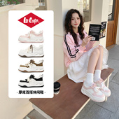 cooper厚底增高小白鞋 百搭休闲鞋 女款 春季 lee 板鞋 2026新款 时尚 子