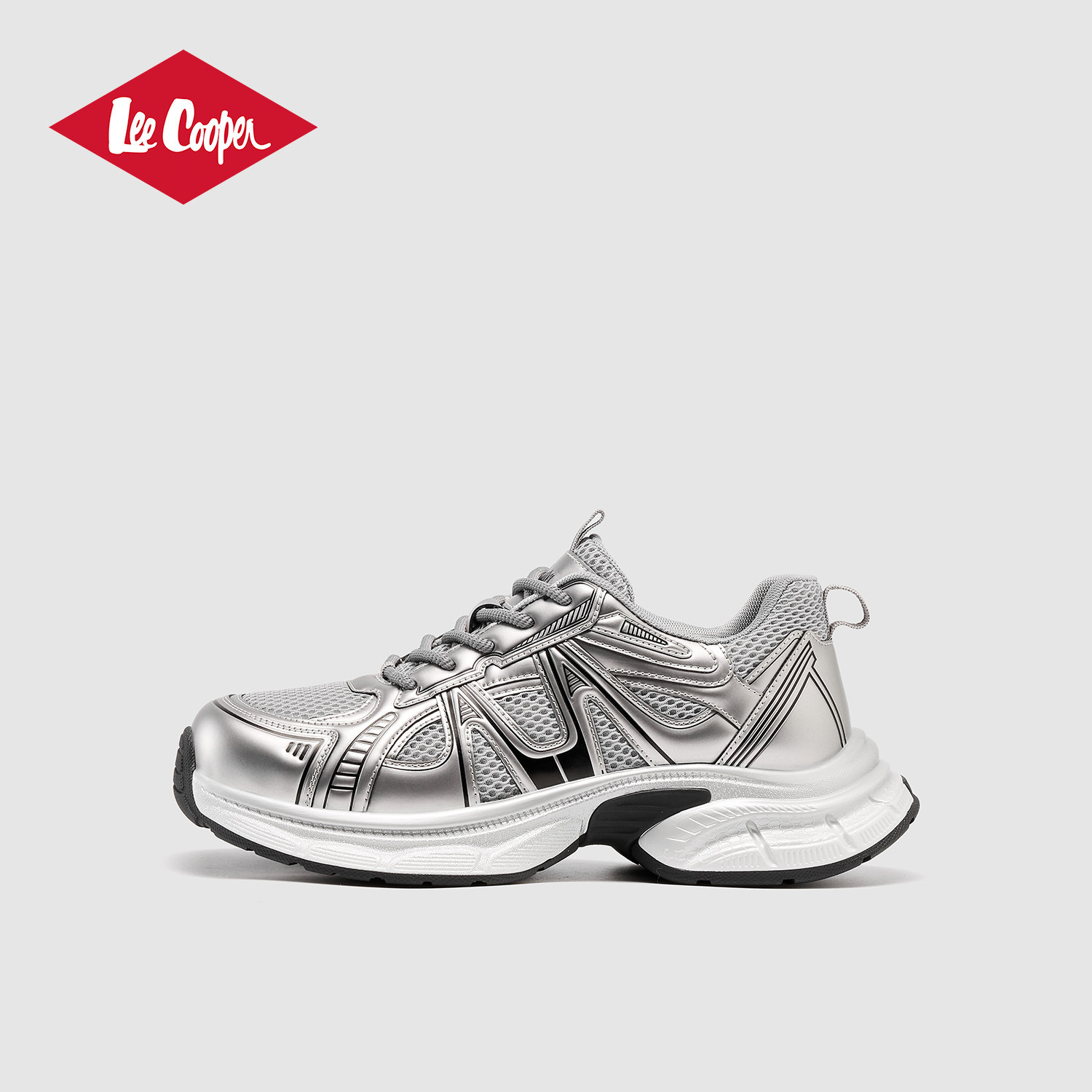 Lee Cooper潮流老爹鞋男款2026新款春季轻便低帮运动鞋
