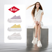 Cooper厚底增高板鞋 舒适休闲板鞋 女款 Lee 2026新款 春季 两穿小白鞋