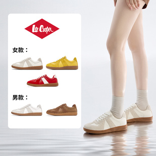 秋季 平底復(fù)古薄底板鞋 女款 休閑情侶鞋 子 2025新款 LeeCooper德訓(xùn)鞋