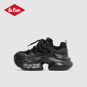 Cooper2026春季 休闲鞋 新款 Lee 老爹鞋 女厚底增高时尚 加绒保暖女鞋