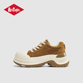 女系带百搭休闲鞋 Lee 新款 潮流复古厚底板鞋 Cooper女鞋 2026春季