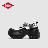 Cooper时尚 厚底增高休闲鞋 凉鞋 Lee 女2026新款 夏季 百搭搭扣沙滩鞋