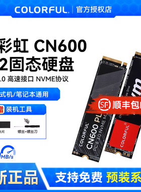 七彩虹CN600 512G 1TB M.2 SSD台式机256G游戏笔记本NVME固态硬盘