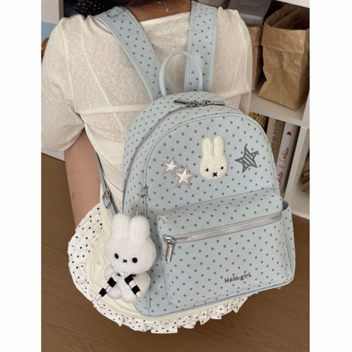 卡通可爱米菲兔双肩包包女