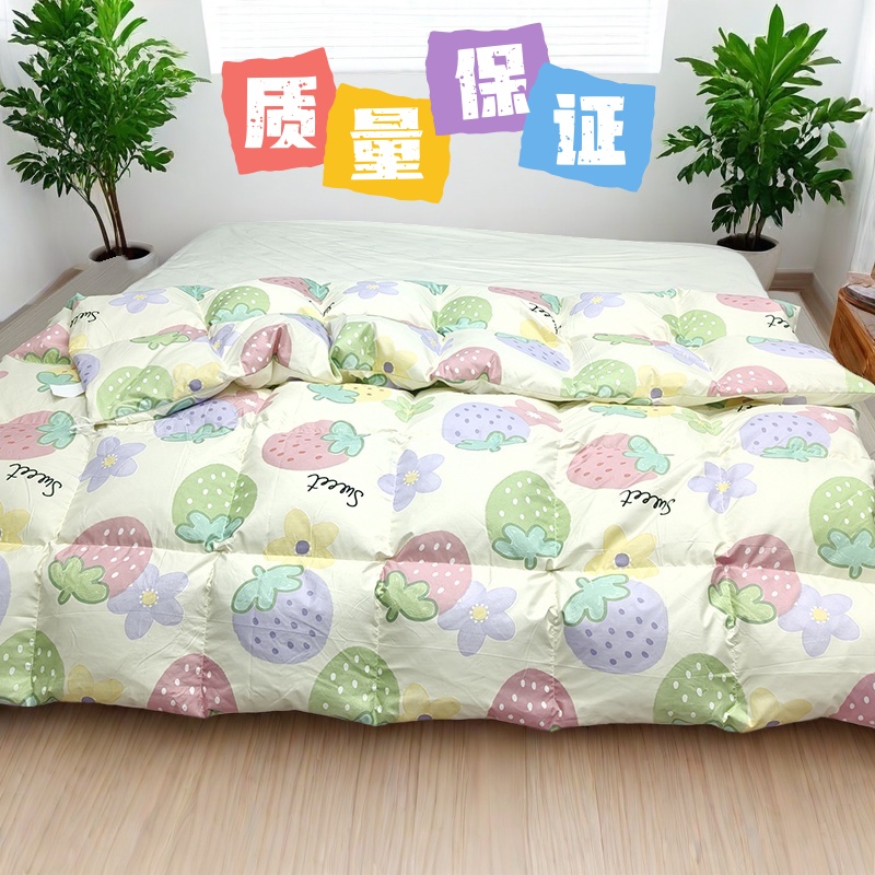 自充绒羽绒被壳内胆空壳