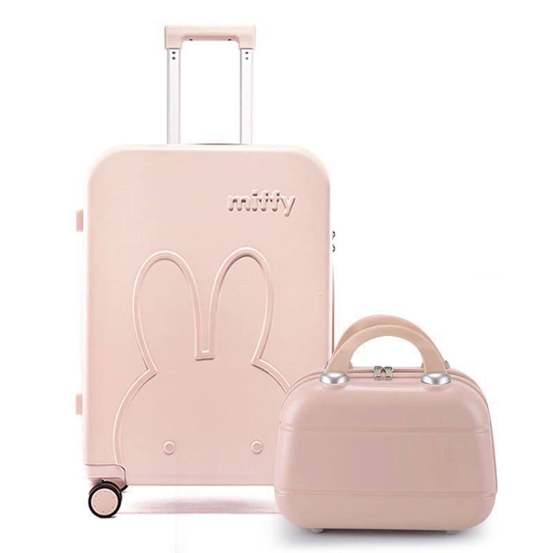 小清新高颜值拉杆箱糖果色行李箱女学生旅行箱登机箱ins网红同款