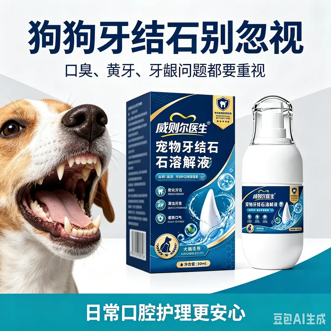 威则尔医生宠物牙结石溶解液
