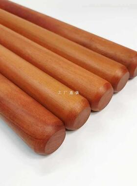 枣红心擀面杖家用实木擀面压棍号木圆木72974棒面棒木棍擀面条