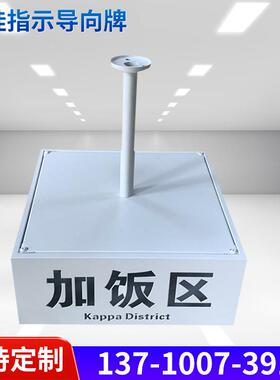 悬挂VMK吊杆灯发光字招牌广箱向告灯箱指示室内外悬挂牌指示导牌