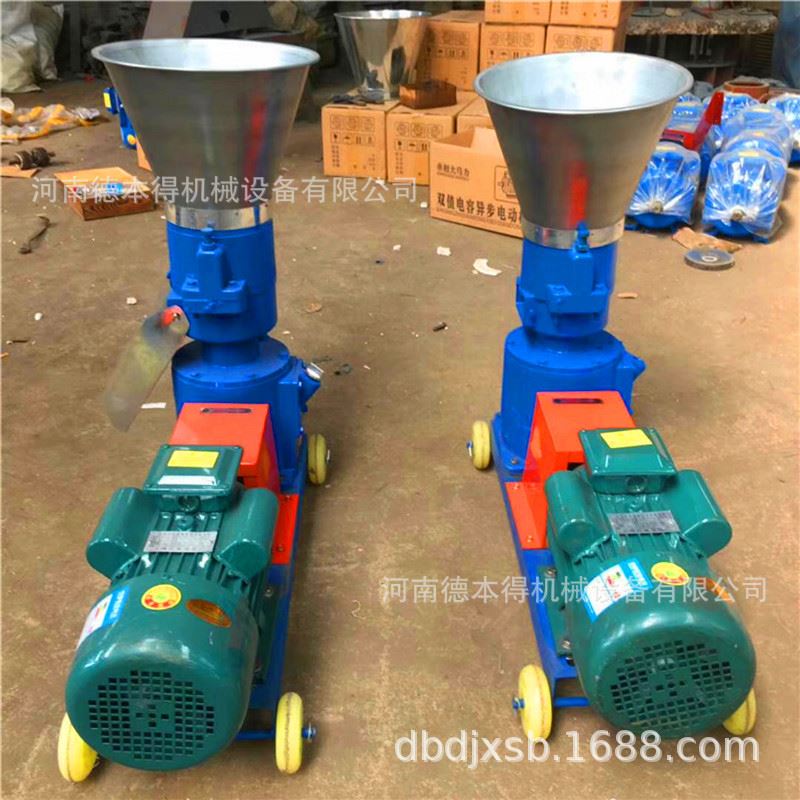 热卖猪饲料颗粒机 小型养殖饲料机械价格 家用麦糠麸皮成型造粒机