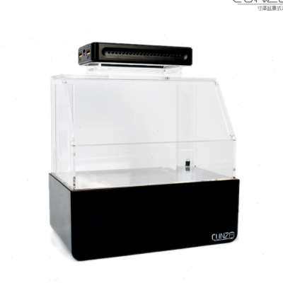 乌龟水陆缸/角蛙底滤饲养水族箱/免打理换水超白压克力/寸泽微缸