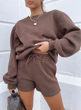 极速Two Piece Set Women Tracksuit 2 Pcs Sexy Club Birthday O