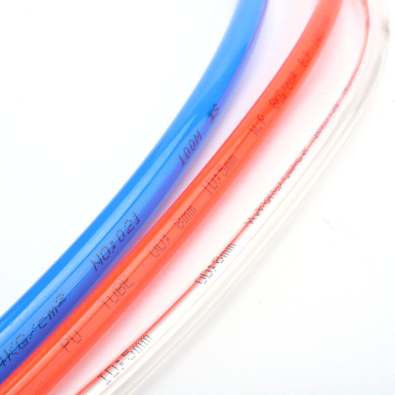 波盾6810121416mm足100米PU气管轮装PU管风管气动软管红色5*8mm*1