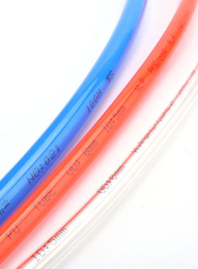 波盾6810121416mm足100米PU气管轮装PU管风管气动软管红色5*8mm*1
