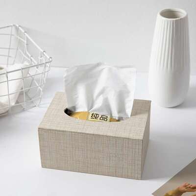 极速Simple European napkin box tissue box paper box paper bo