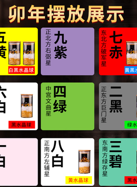 好货安忍水瓶子床头朝西摆件厕所西北角玻璃瓶卫生间对卧室客厅安