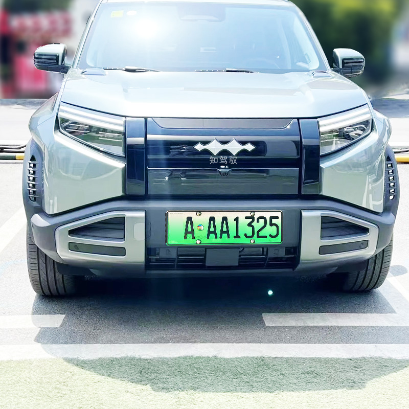 方程豹钛3车牌架厚实铝合金简约