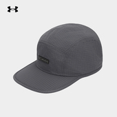 安德玛UA户外官方防晒遮阳帽徒步运动通勤休闲鸭舌帽男