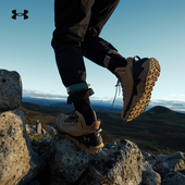 安德玛UA官方户外登山鞋 秋冬透气减震抓地防滑耐磨男女徒步高帮鞋