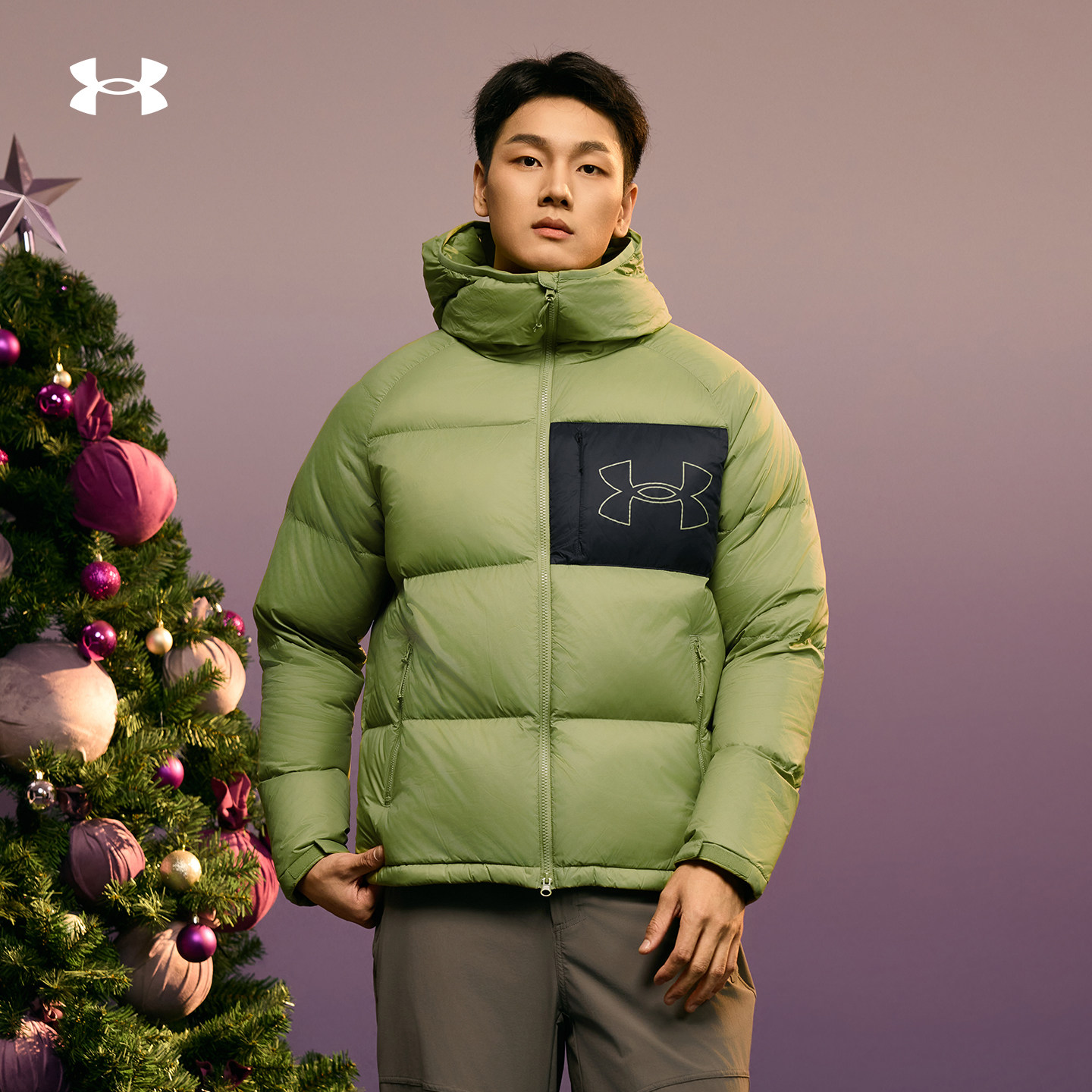 安德玛UA官方700蓬高领连帽羽绒服女冬防泼水防风休闲保暖外套男,户外/登山/野营/旅行用品,羽绒衣,淘宝优惠券,粉丝福利购,淘宝优惠卷