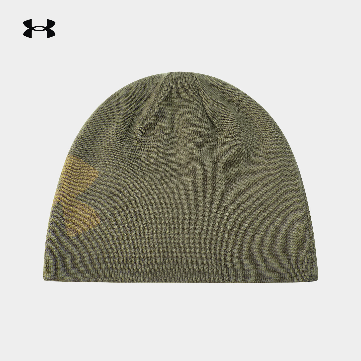 安德玛UA官方户外秋季徒步针织帽运动帽套头保暖轻便防风休闲帽子