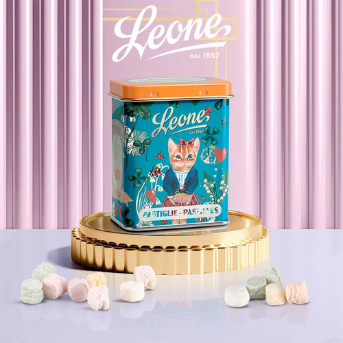 Leone蕾欧娜娜塔莉设计颗粒硬糖