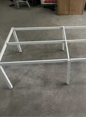 新款直销办公会议桌架方管职员办公桌腿钢架桌子腿支架餐桌架现代