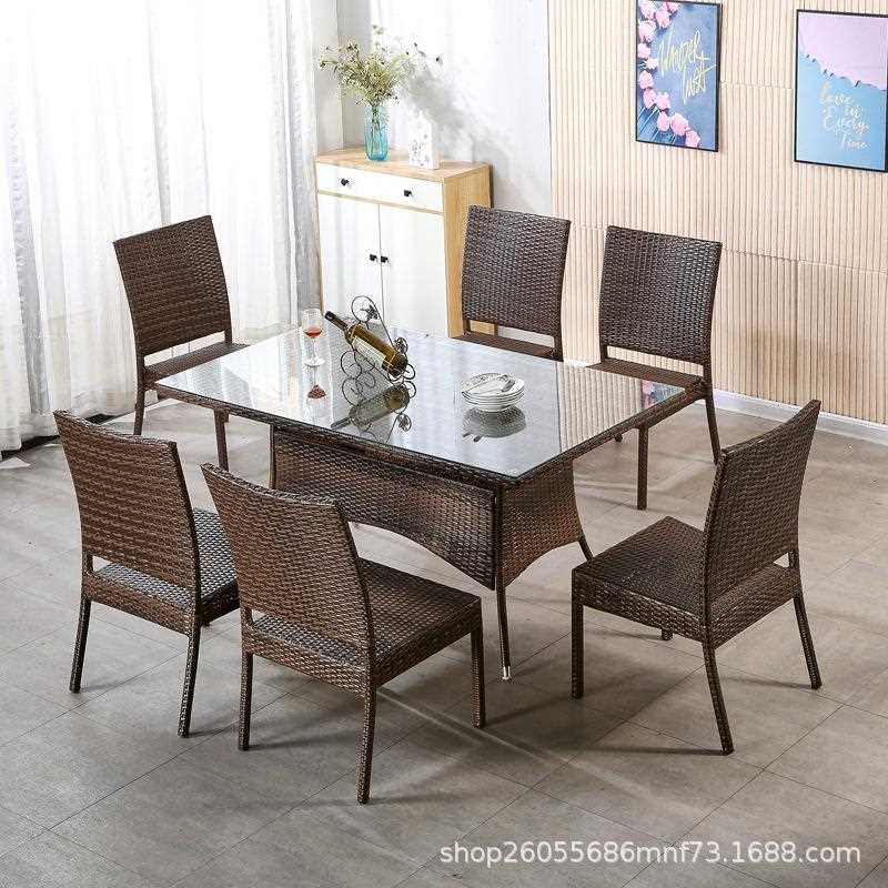 新款直销室外户外阳台小桌椅子客厅茶几组合靠背椅藤椅三件套别墅