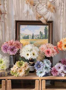 新款直销手捧花销售扶郎花束仿真花非洲菊假花家居婚庆GF16183A