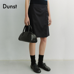 新品 2026春季 女士天然牛皮保龄球包UDBA5F203 白逸帆同款 Dunst