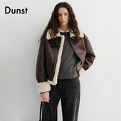 Dunst 宽松剪裁飞行夹克外套UDJU5D123 新品 白逸帆同款 2025冬季