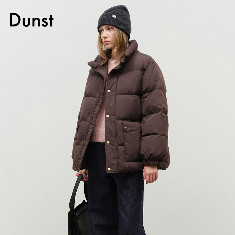 立领鹅绒羽绒服夹克Dunst