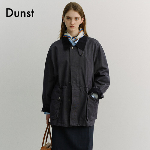 Dunst【嘟颖/艺只喵喵同款】26春季外套中长款工装夹克UDJA6A101