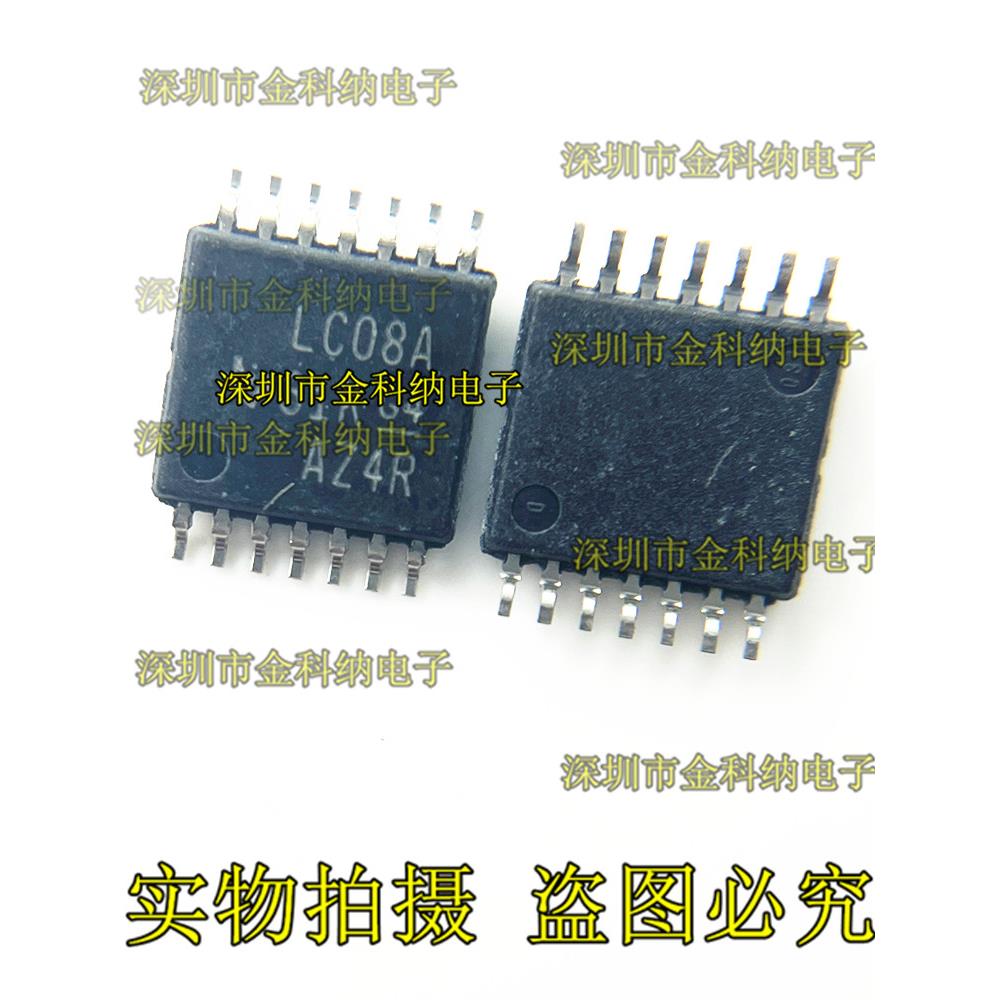 全新原装进口 SN74LVC08APW 印丝LC08A 贴片TSSOP14脚 逻辑芯片