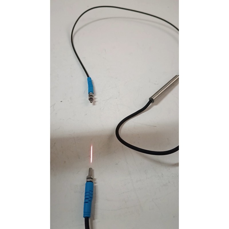 微小型激光对射光电传感器M3红外开关可见光点，DC24V
