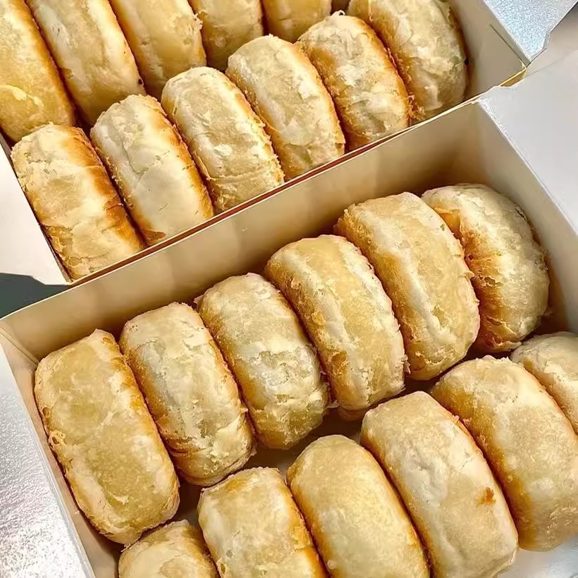 板栗酥饼板栗饼栗子酥手工传统老式咸味馅饼板栗酥夹心饼糕点点心